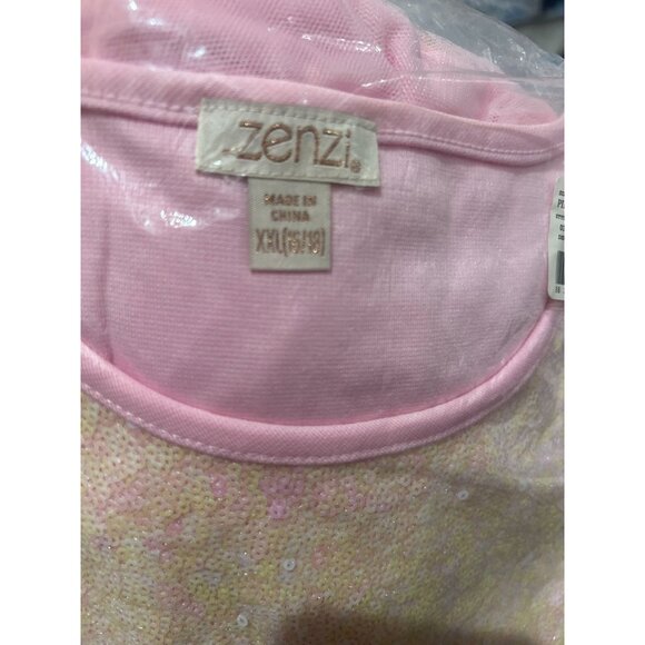 NWT Rainbow Dress, Size XXL (16-18) by Zenzi (in polybag still) MSRP $25 - Picture 4 of 8